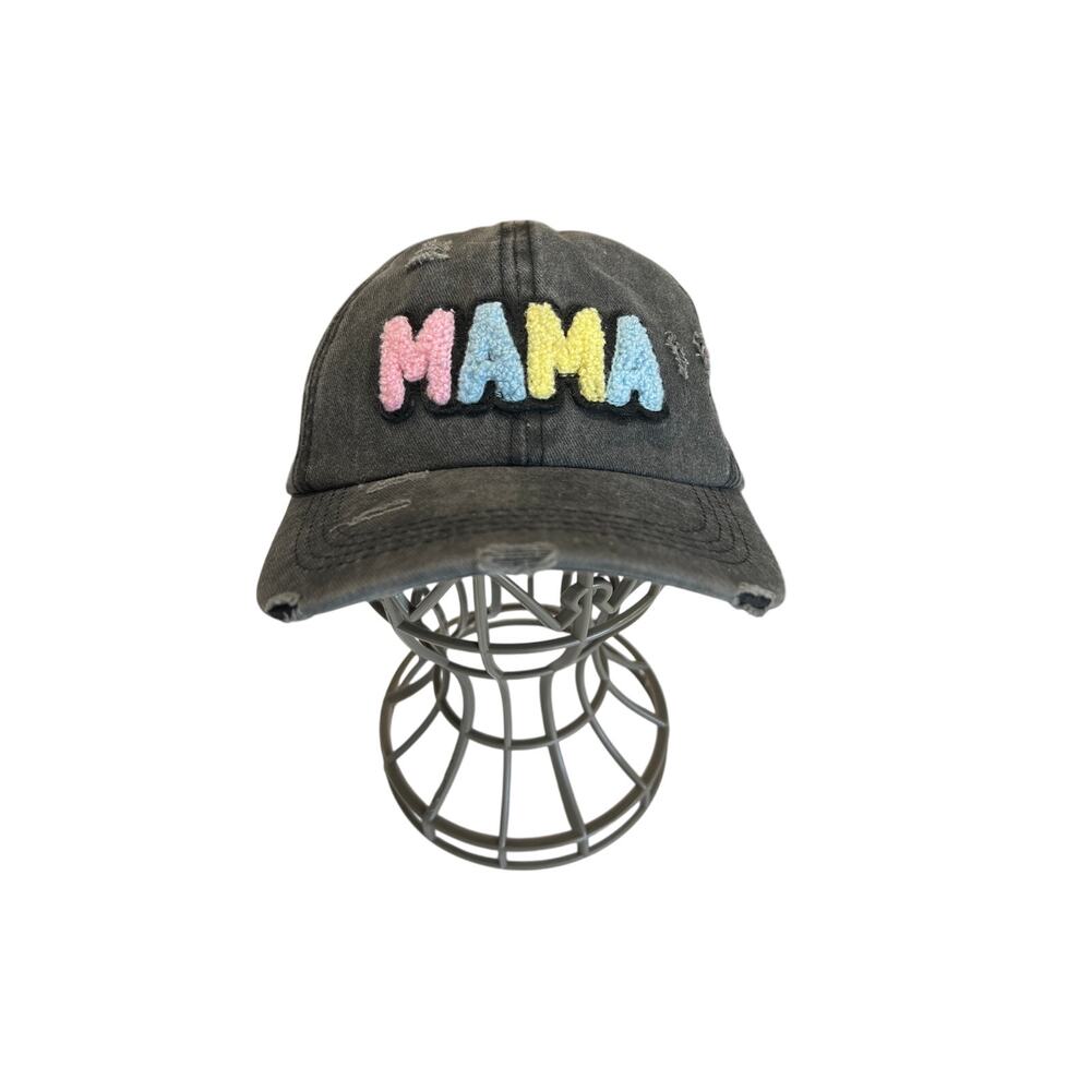 MAMA Colorful Patch Embroidery Baseball Hat |  NEW! Gift for mom or you! Momcore